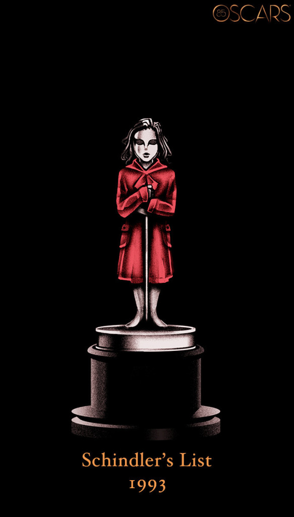 1993 SCHINDLER'S LIST Oscars Best Pictures Tribute Oscars 2020