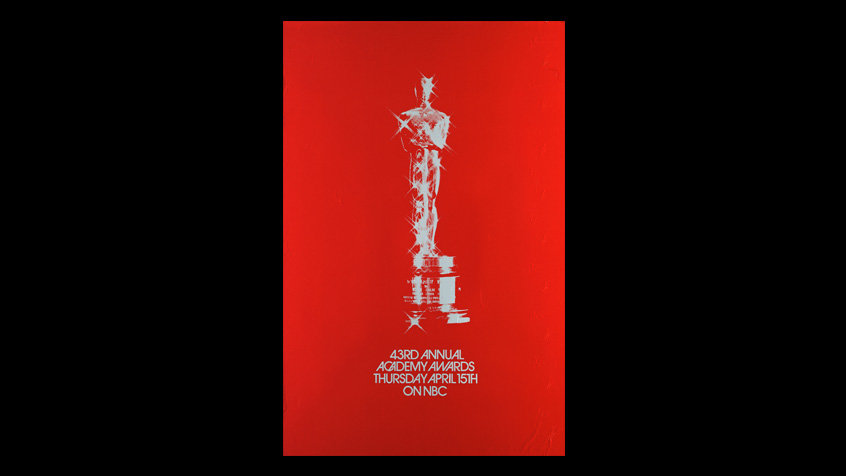 43rd Academy Awards 1971 Oscar Ceremony Posters Oscars 2020 Photos
