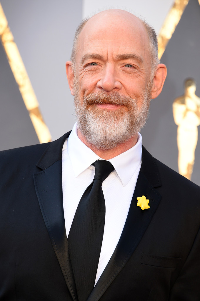 JK Simmons Oscars Red Carpet Arrivals Oscars Red Carpet Arrivals