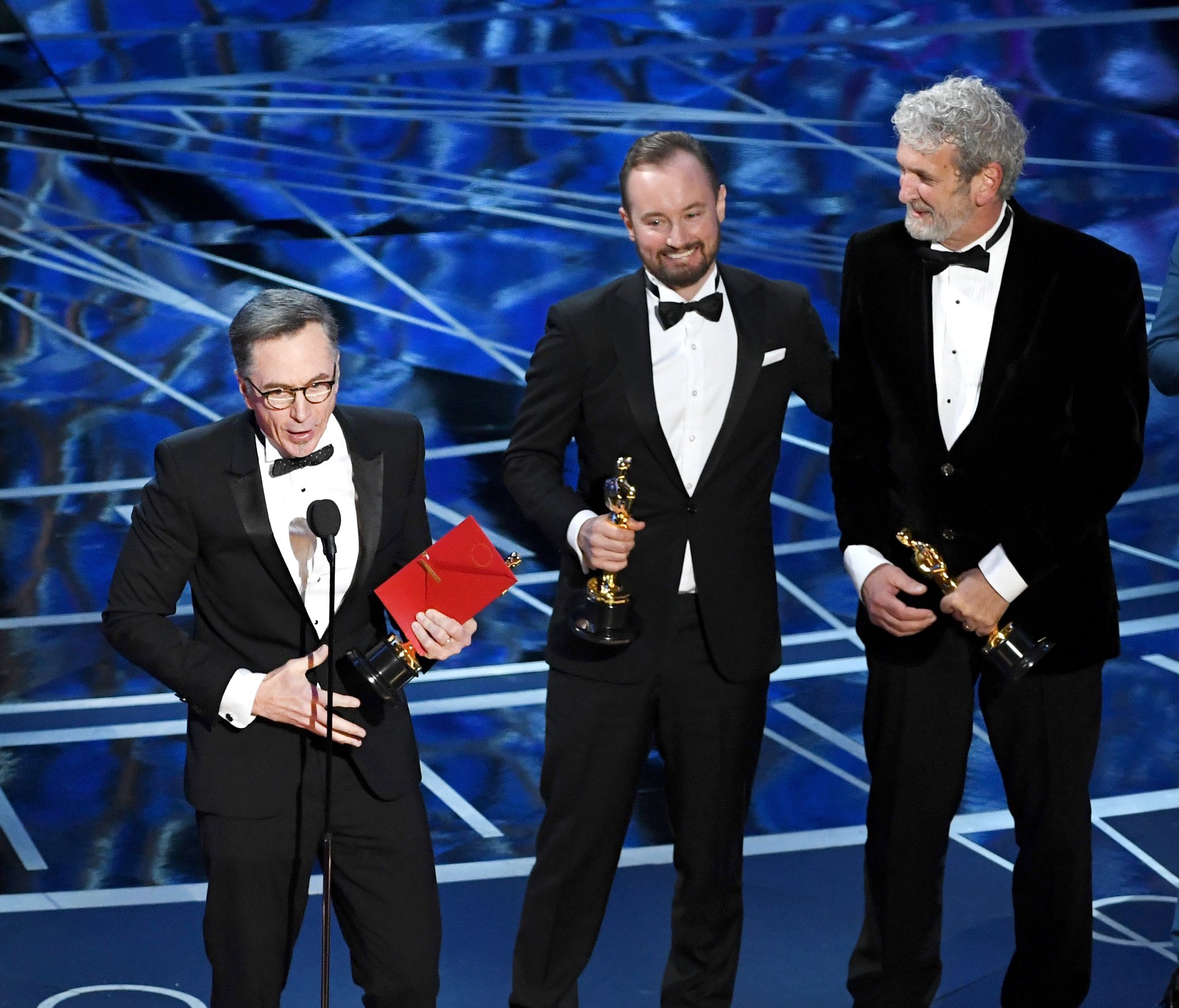 Kevin O'Connell, Andy Wright, Peter Grace Receive 2017 Oscar for Sound