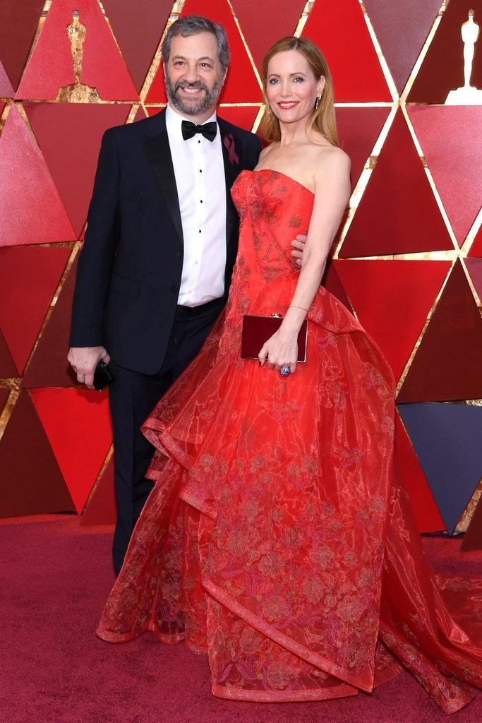 leslie mann red carpet judd apatow and leslie mann on the oscars red carpet 2018 leslie mann red carpet judd apatow and leslie mann on the oscars red carpet 2018
