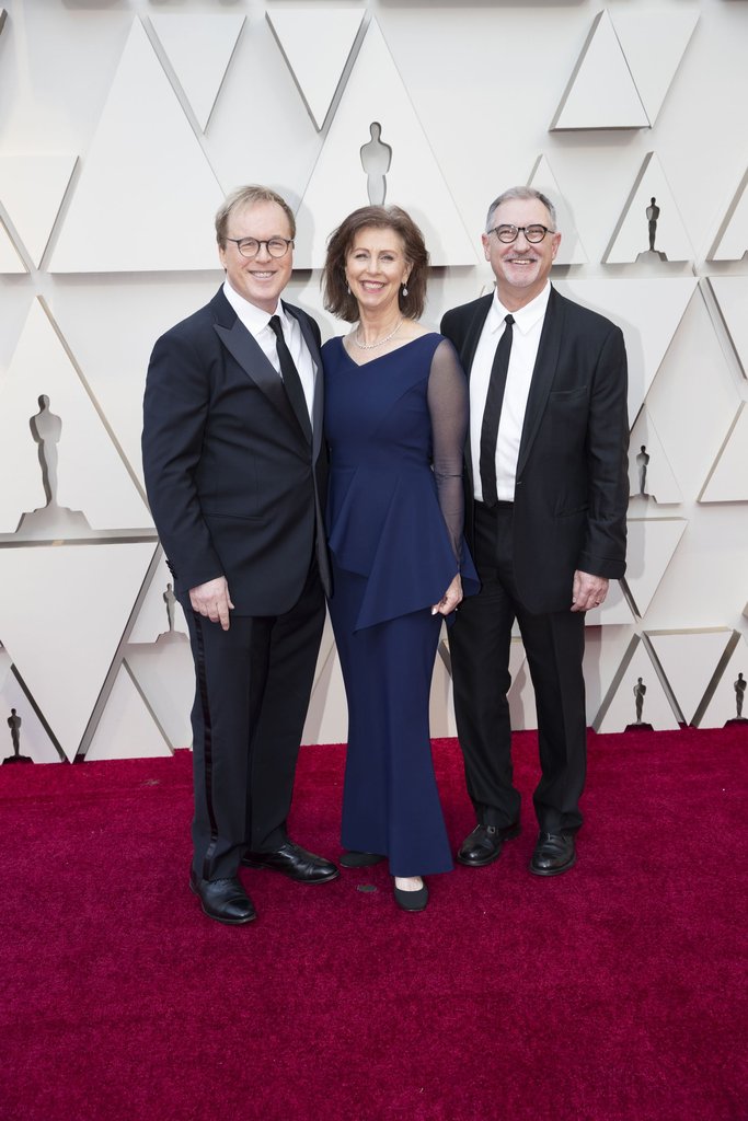 Brad Bird, Nicole Paradis Grindle, John Walker on the Oscars Red Carpet